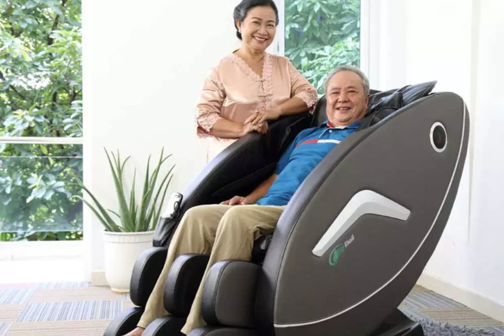 Ghế massage Komoder giúp điều chỉnh huyết áp
