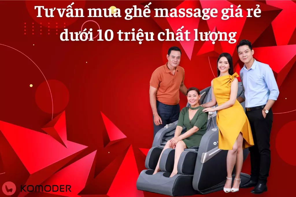 Tư vấn mua ghế massage giá rẻ dưới 10 triệu chất lượng