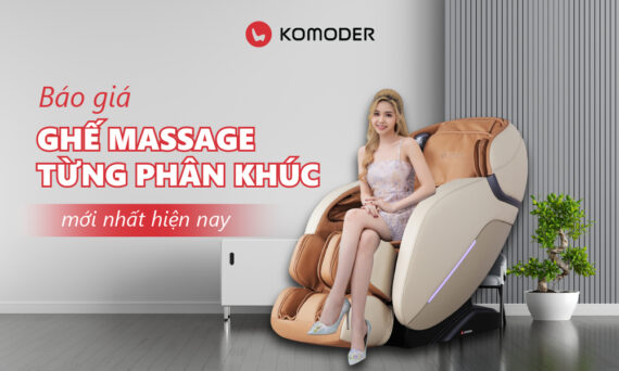 Báo giá ghế massage từng phân khúc mới nhất hiện nay