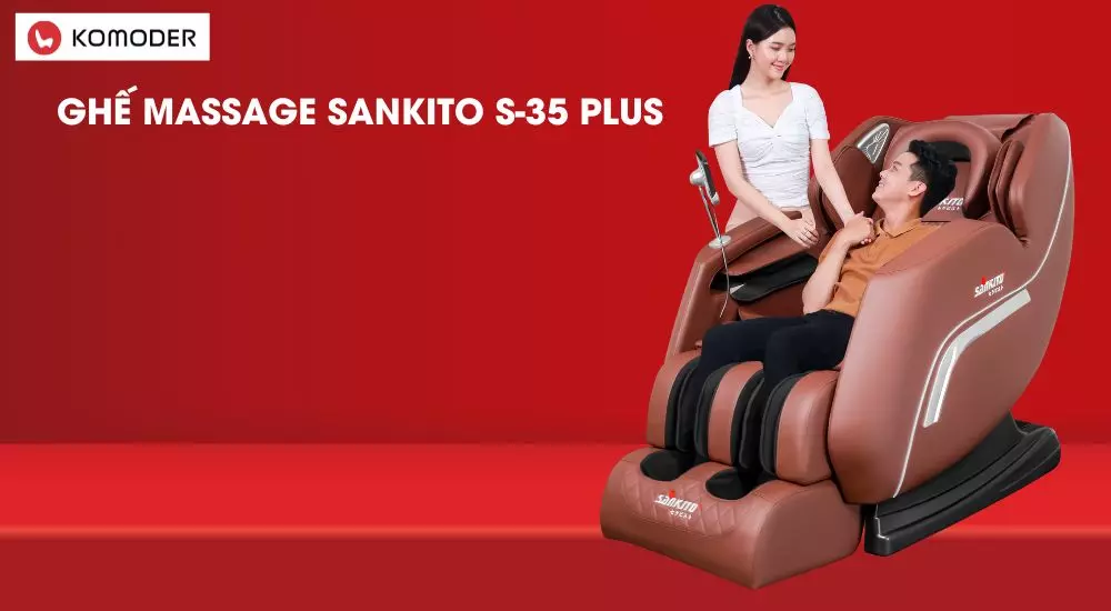 Ghế massage toàn thân Sankito S-35 Plus