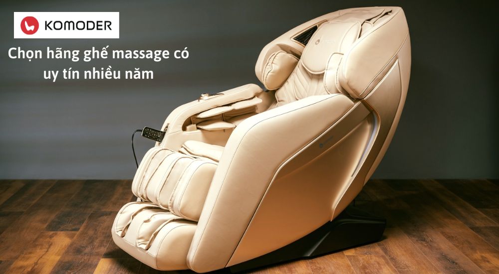Chọn hãng ghế massage có uy tín nhiều năm
