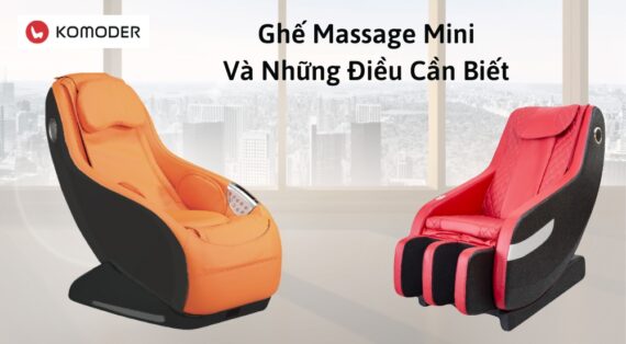 Ghế Massage Mini Và Những Điều Cần Biết