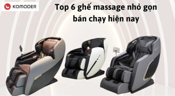 Top 6 ghế massage nhỏ gọn bán chạy hiện nay