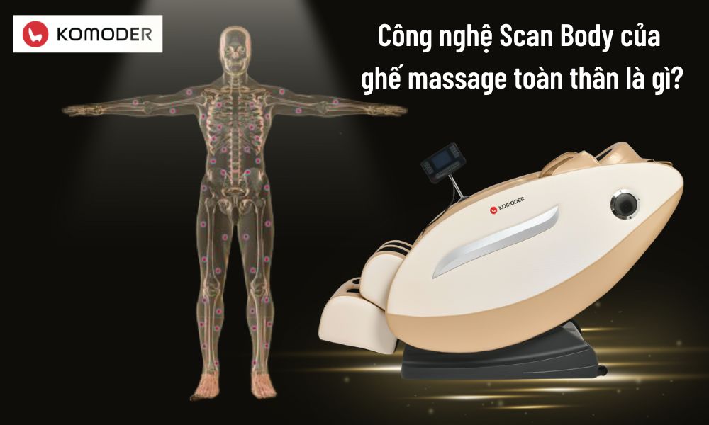 Công nghệ Scan Body của ghế massage toàn thân là gì?