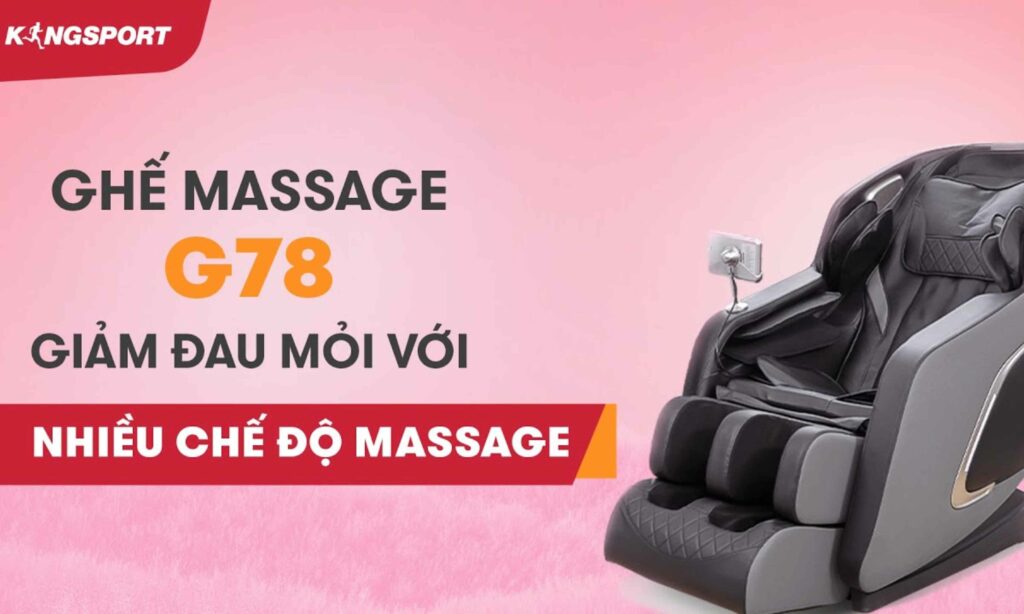 Ghế massage thương hiệu KingSport bán chạy top 4