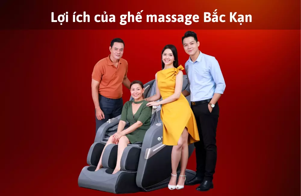 Lợi ích của ghế massage Bắc Kạn