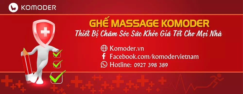 Komoder - cung cấp ghế massage chính hãng