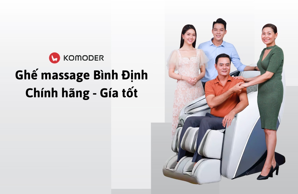 Nơi bán ghế massage Bình Định uy tín & chất lượng