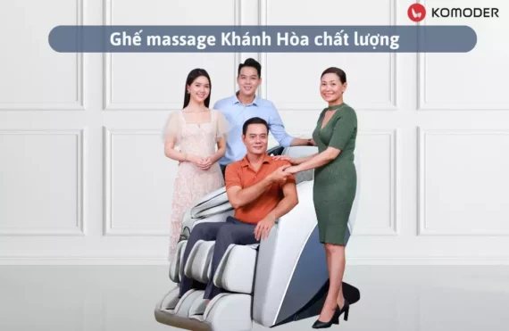 Nơi bán ghế massage Khánh Hòa uy tín & chất lượng