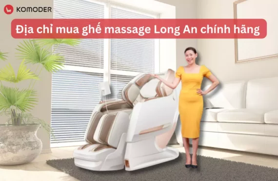 Địa chỉ mua ghế massage Long An chính hãng