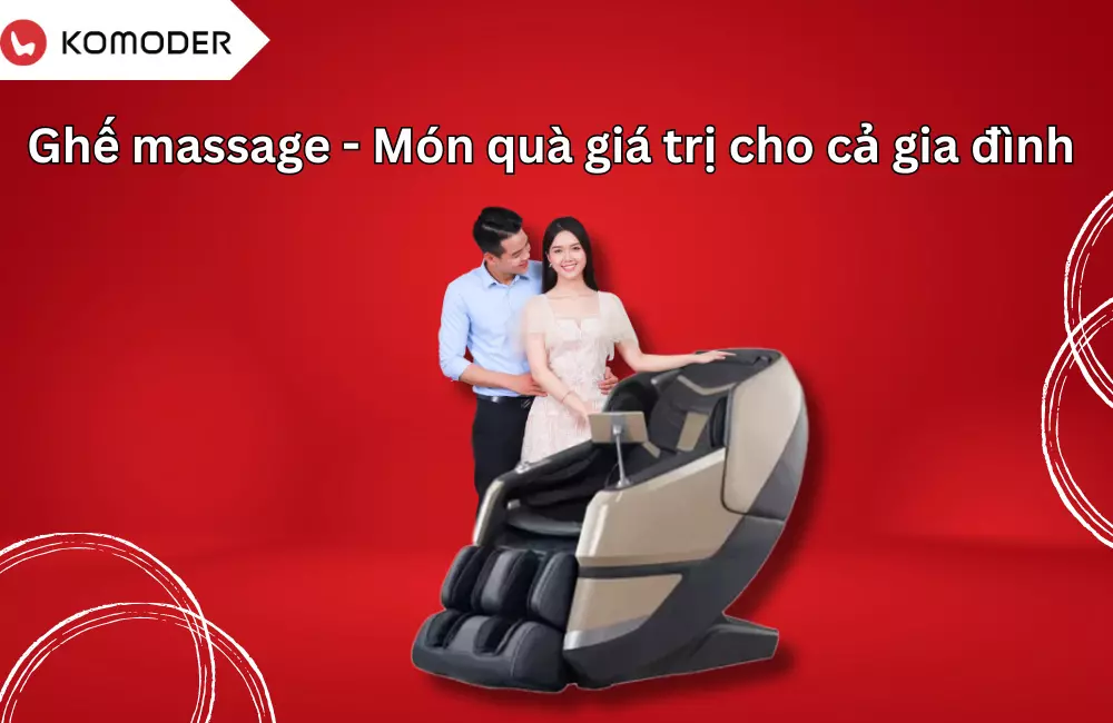 Ghế massage tại Đồng Nai - hỗ trợ chăm sóc sức khỏe 