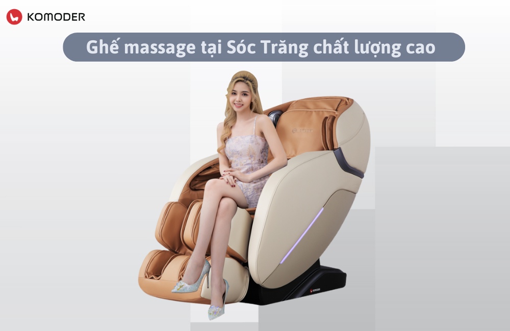 Nơi bán ghế massage tại Sóc Trăng chính hãng