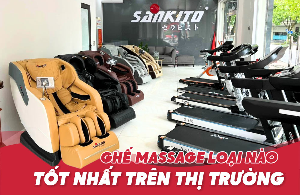 Ghế massage tốt trên thị trường