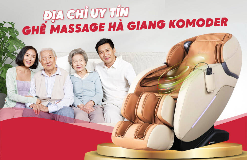 Ghế massage tại Hà Giang chính hãng