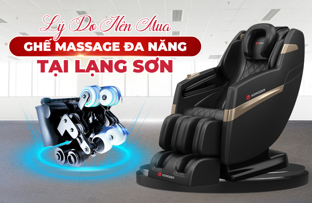 Mua ghế massage tại Lạng Sơn - nhận ưu đãi đến 50%