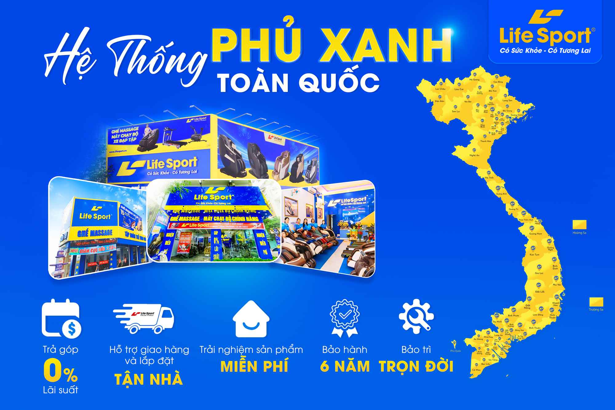 Lifesport – Thương hiệu chăm sóc sức khỏe được nhiều gia đình tin chọn