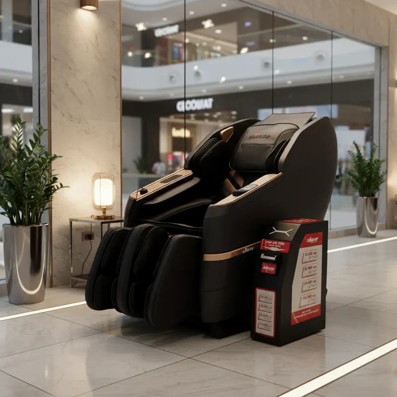 Ghế Massage Tính Tiền Tự Động Loại Nào Tốt? Review Chi Tiết Sankito S-6688 gemini image 111