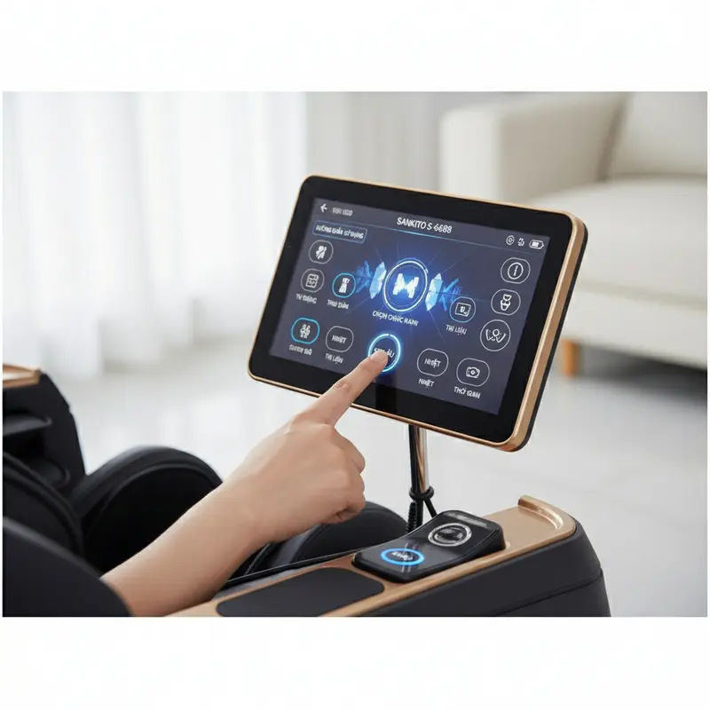 Ghế Massage Tích Hợp Phần Mềm Quản Lý Sankito S-6688: Giải Pháp Thông Minh Cho Sức Khỏe gemini image 65