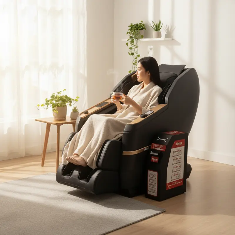 Ghế Massage Thông Minh Công Nghệ Mới Sankito S-6688: Giải Pháp Thư Giãn Toàn Diện Cho Gia Đình Việt gemini image 85