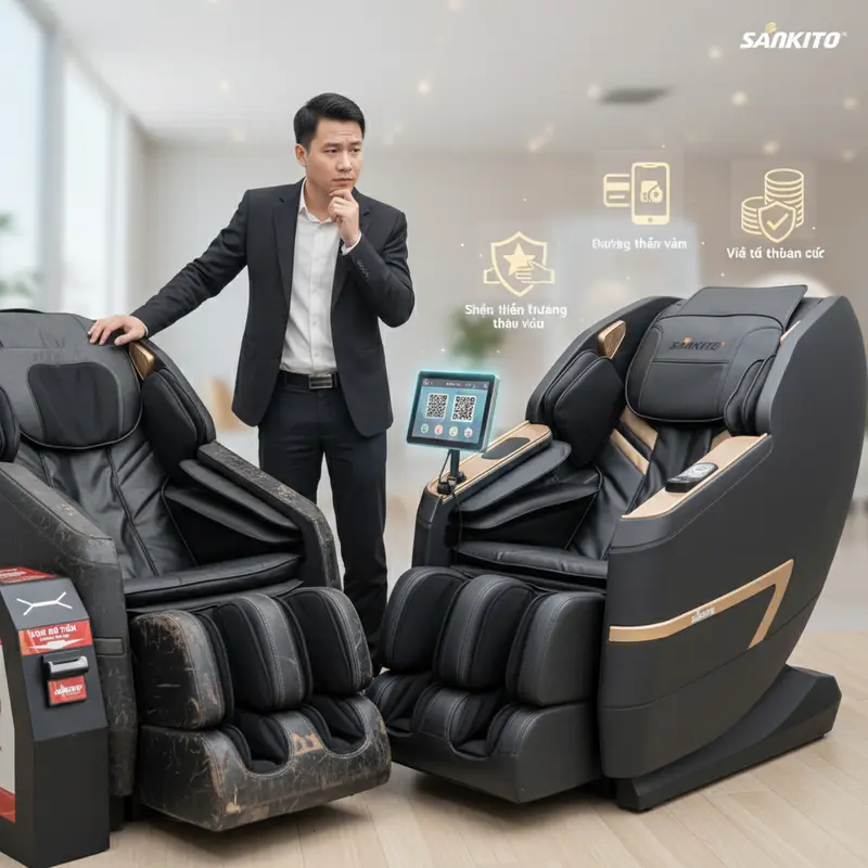Ghế Massage Tính Tiền Không Dùng Tiền Mặt Sankito S-6688: Giải Pháp Kinh Doanh Thông Minh gemini image 88